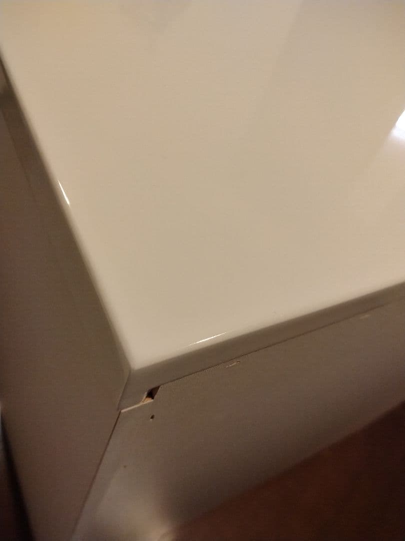 引取歓迎♪ニトリ・キッチンカウンター・食器棚、木製レンジボード　ホワイト　白色