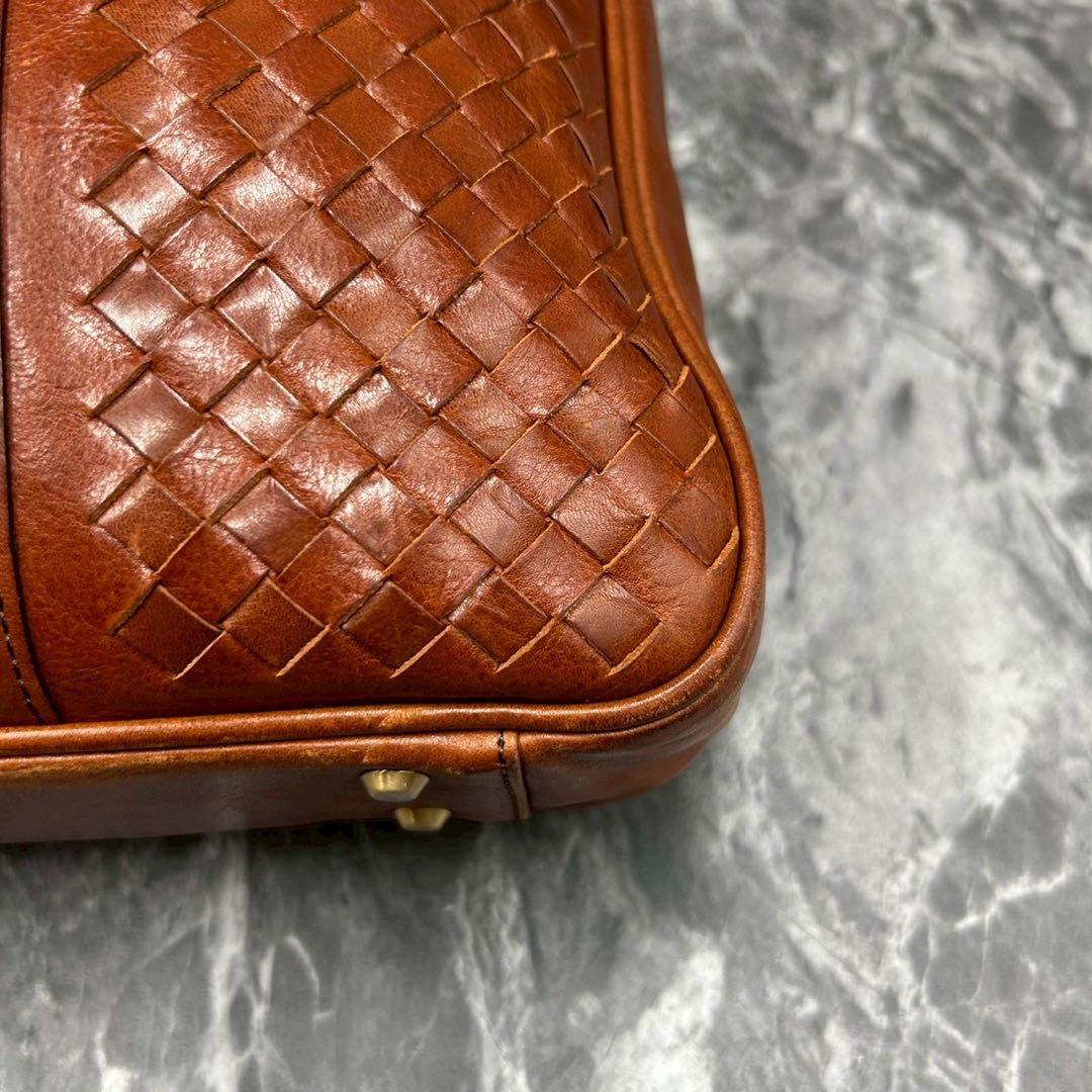 希少 ココマイスター マットーネ モンドヴィマイスター 編み込み ビジネスバッグ