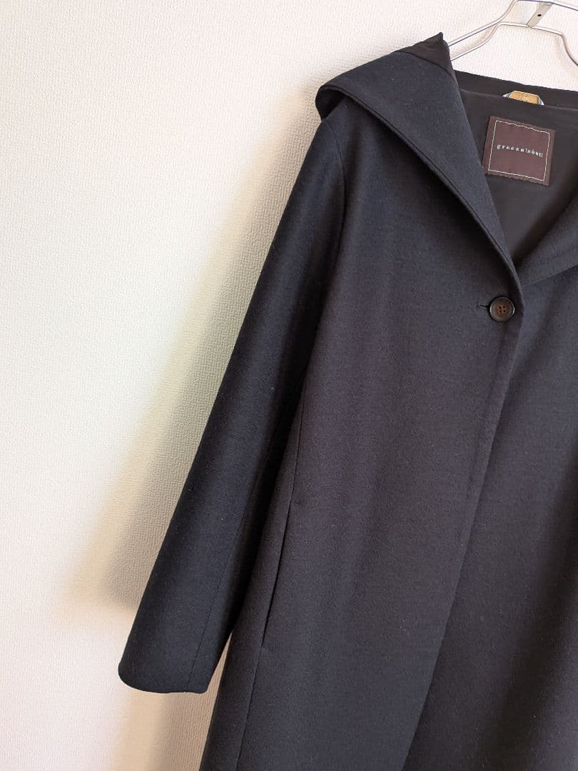 大きいサイズ 15号 greennoutグリーンノート圧縮天竺ウールコート