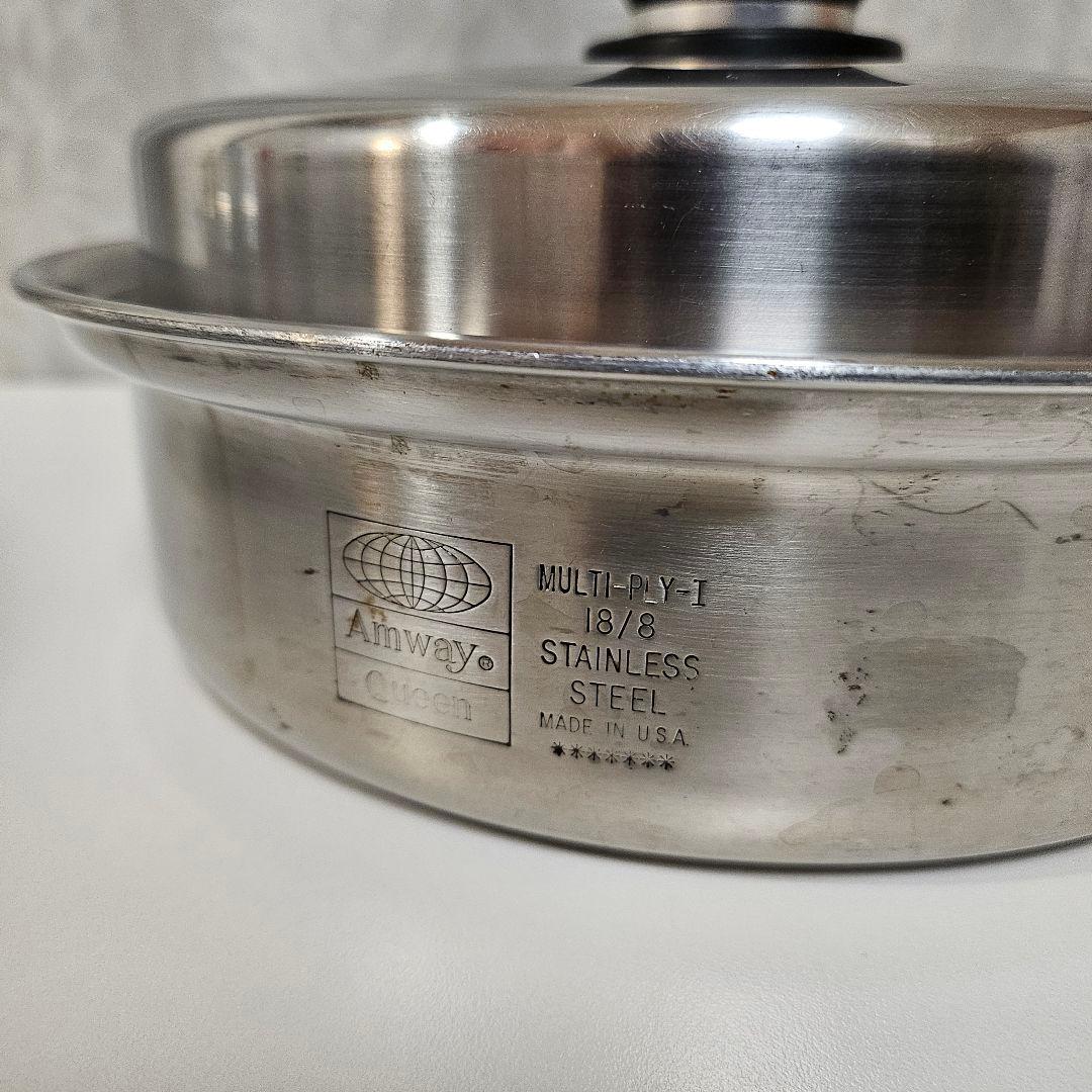 【最終値下げ】AMWAY 中フライパン・大フライパンセット