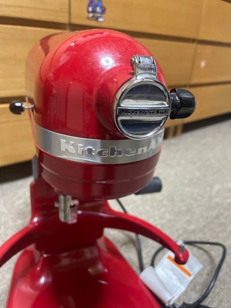 KitchenAid 6QT スタンドミキサー レッド