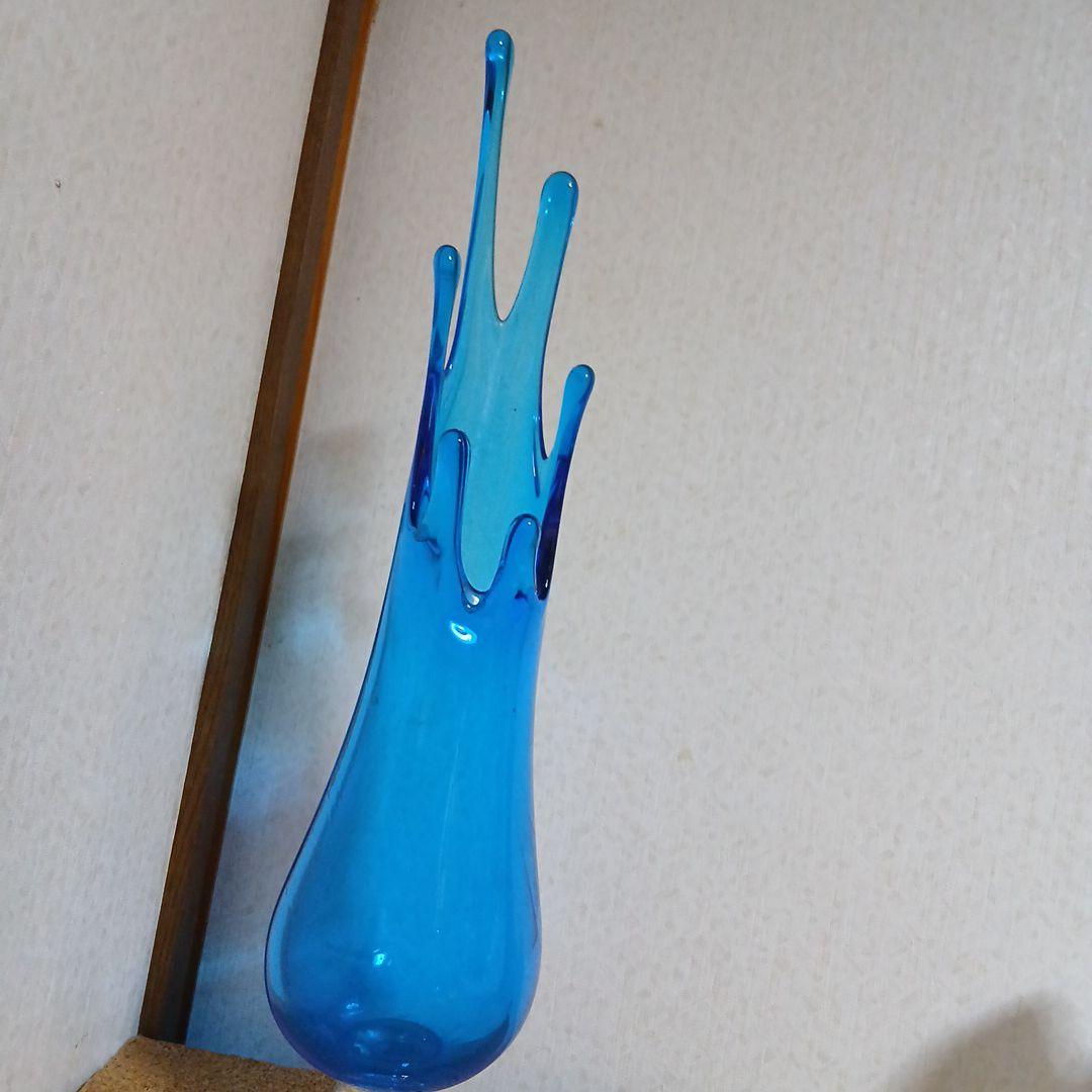琉球ガラス花瓶 花