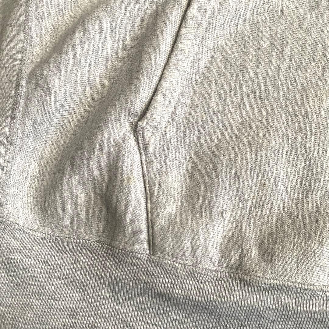 スペシャル雰囲気◎80sチャンピオンRISDリバースウィーブUSA製パーカーL