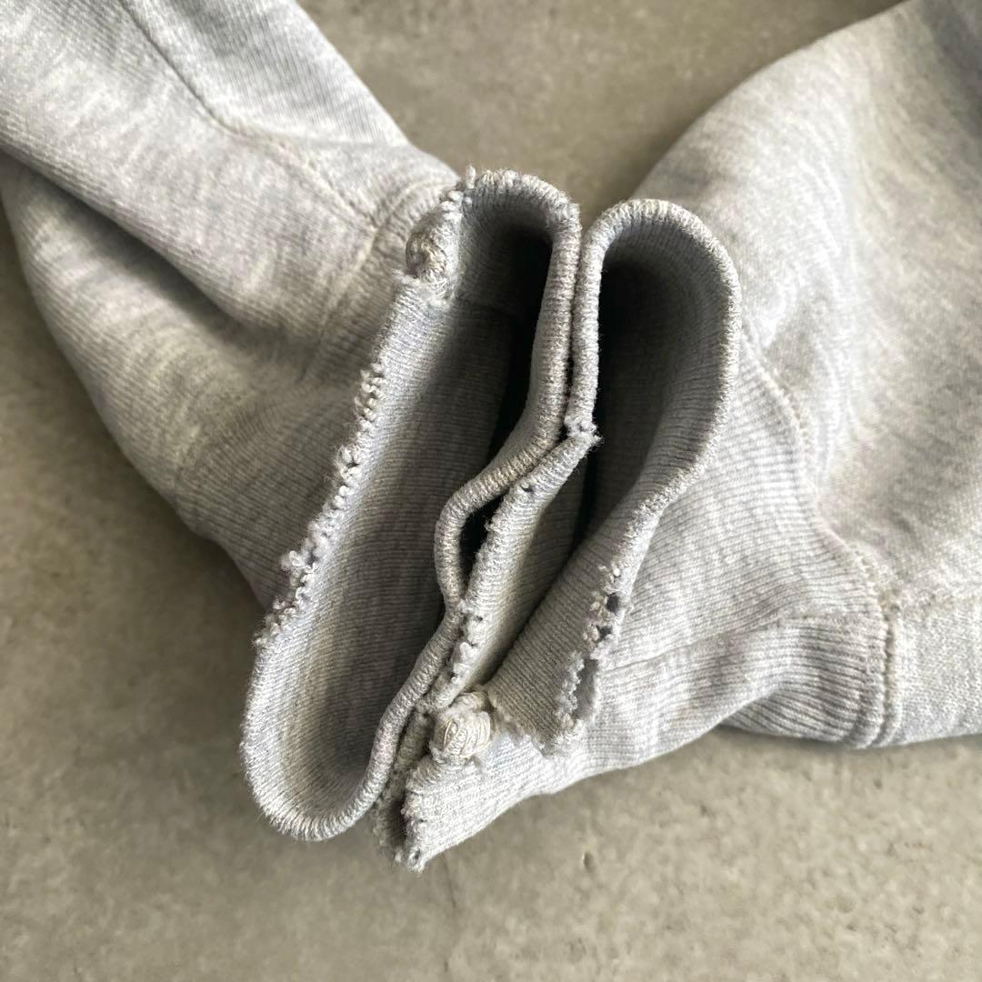 スペシャル雰囲気◎80sチャンピオンRISDリバースウィーブUSA製パーカーL