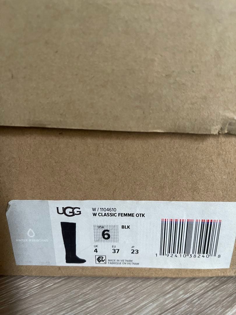 UGGアグ ムートンロングブーツ♡ブラック