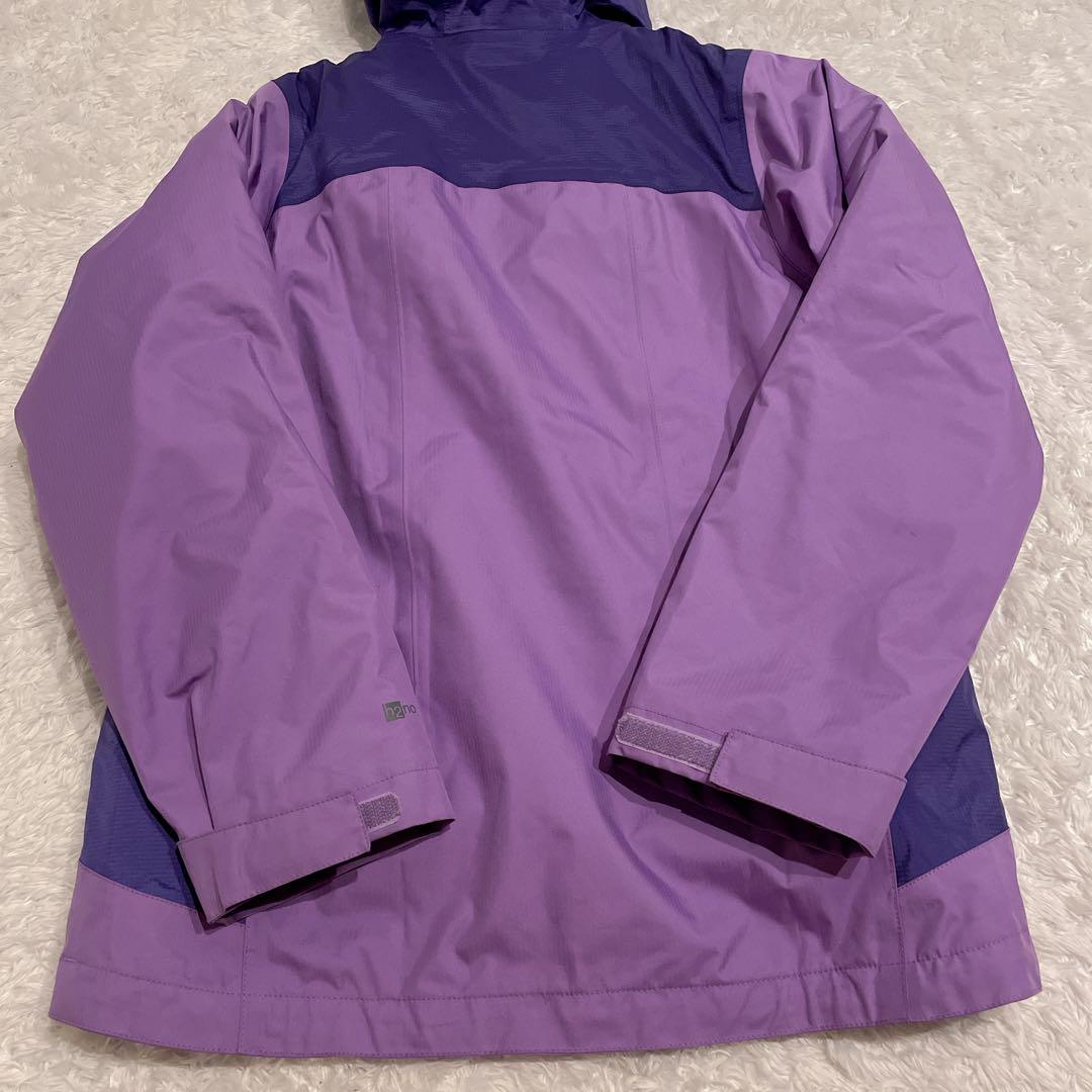 Patagonia極美品✨3way スキーウェア　アウター　パープル　キッズL