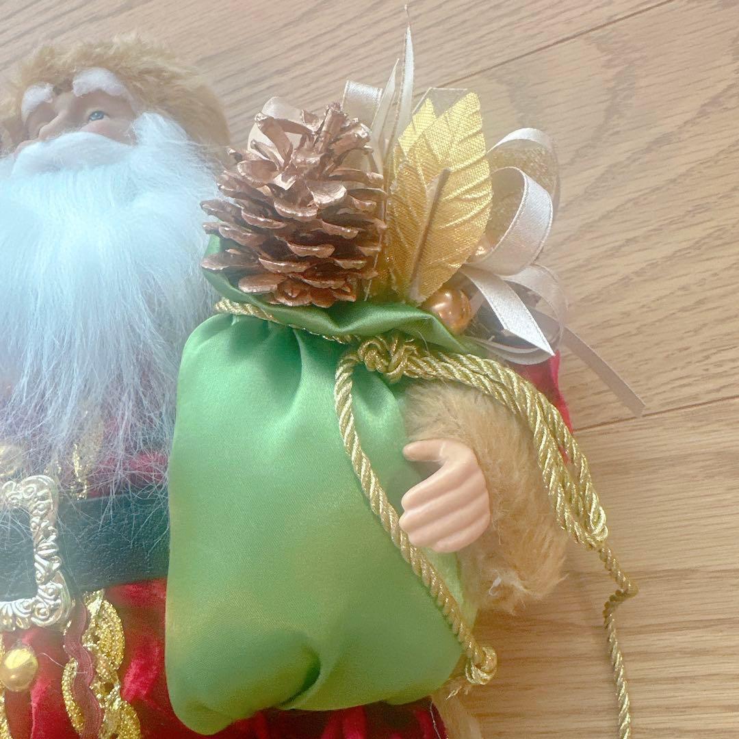 【新品】クリスマス サンタクロース ハルモニア 人形 45cm