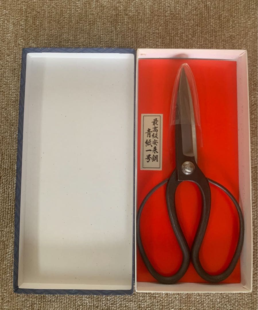 特製　安来銅　青紙一号　植木園芸鋏　最高級　安来銅　青紙一号