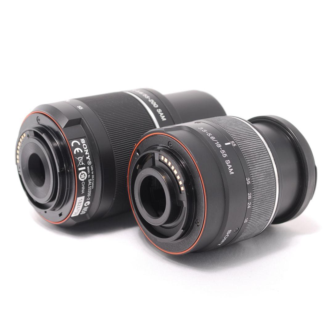 ❤即購入1000円OFF❤ SONY α58 望遠レンズ ダブルズームキット