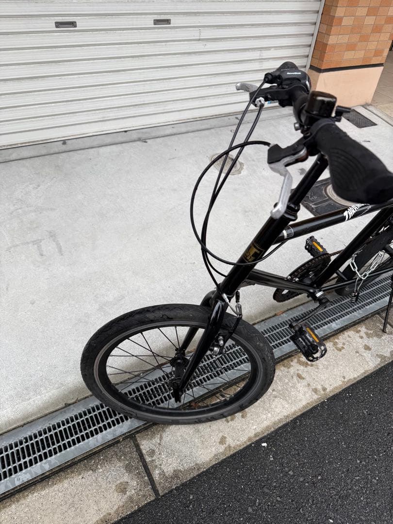 93 自転車 大阪市 【引取り限定】 20インチ 変速付き