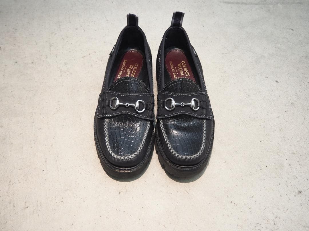 美品23AW NICHOLAS DALEY x G.H. BASS 409P▲