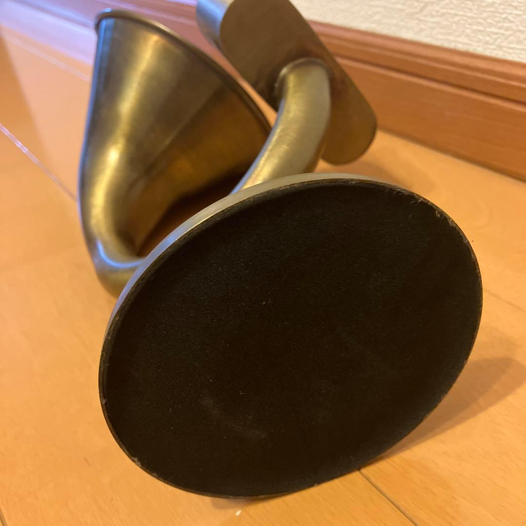 ダルトン　スマホスタンド　真鍮　スピーカー