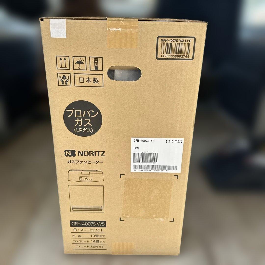 NORITZ ガスファンヒーター GFH-4007S-W5