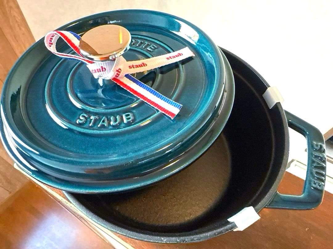 ストウブＳＴＡＵＢ限定色ラメールココットラウンド正規１８ｃｍ新品未使用生涯保証付