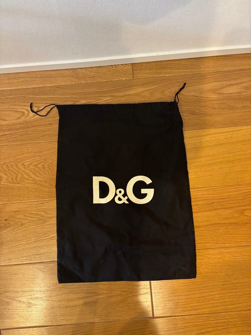 n*i様 DOLCE&GABBANA D&G レザーブーツ バッファローレザー