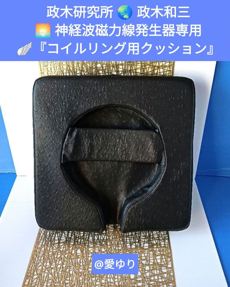 ❄️政木研究所⚜️政木和三⭐神経波磁力線発生器専用♦『コイルリング用クッション』