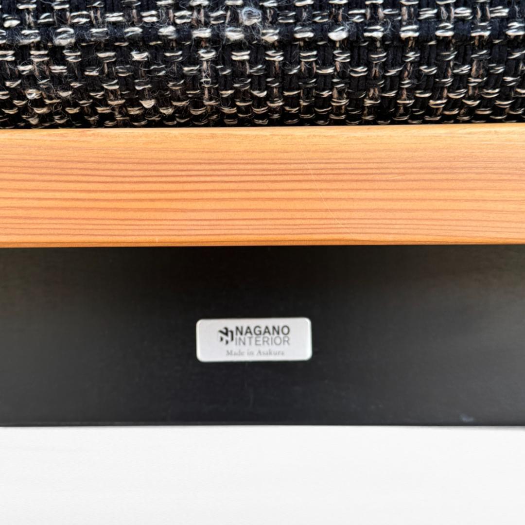 ナガノインテリア LC035-3M ソファ 幅182 3人掛け 状態良好