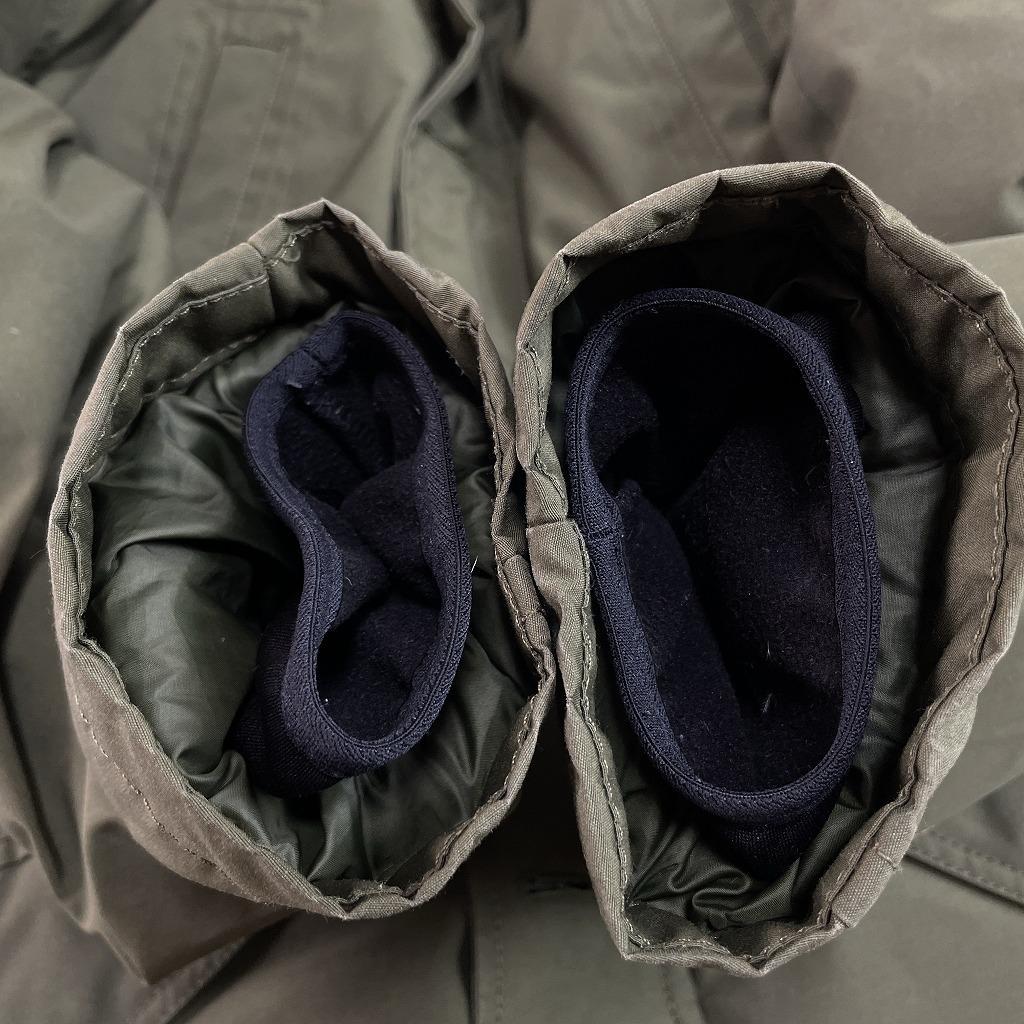 ノースフェイス　ダウンジャケット　ホワイトレーベル　カーキ　メンズS　プロヒート