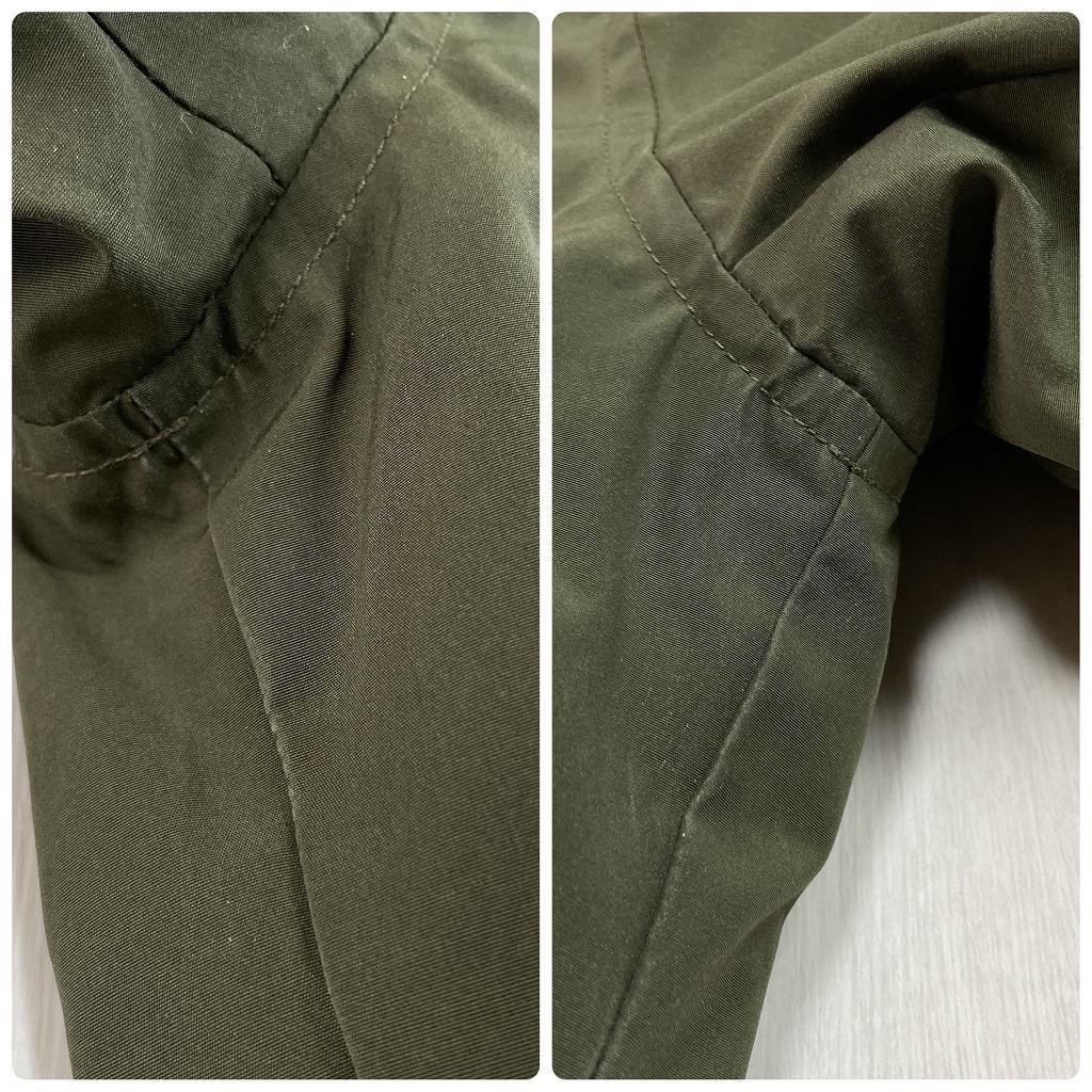 ノースフェイス　ダウンジャケット　ホワイトレーベル　カーキ　メンズS　プロヒート