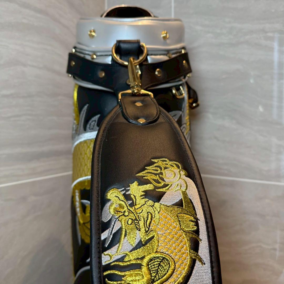 激レア　広田ゴルフ　生鉄　龍　キャディバッグ　3点式　9.0型