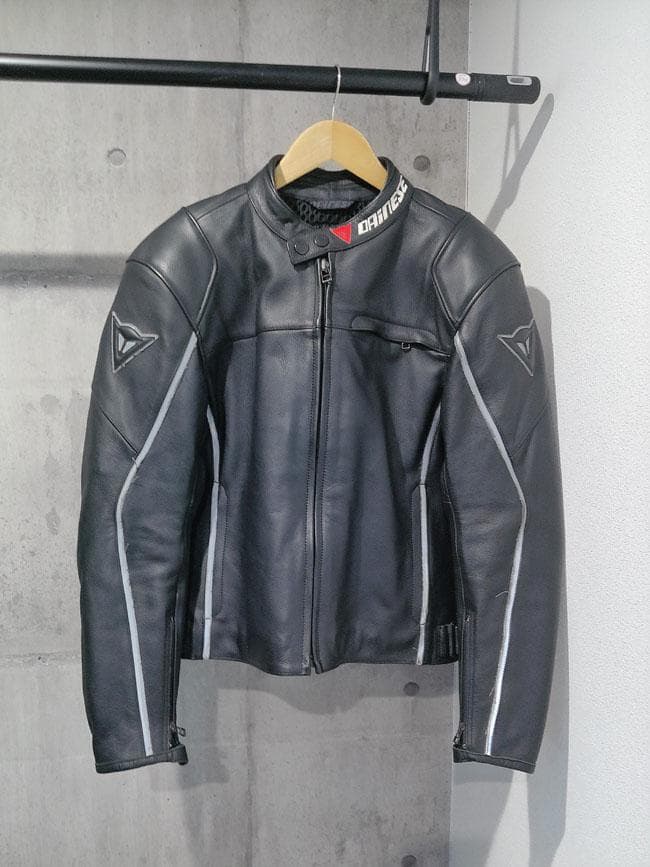 DAINESE ダイネーゼ SF PELLE パット付 本革ライダースジャケット