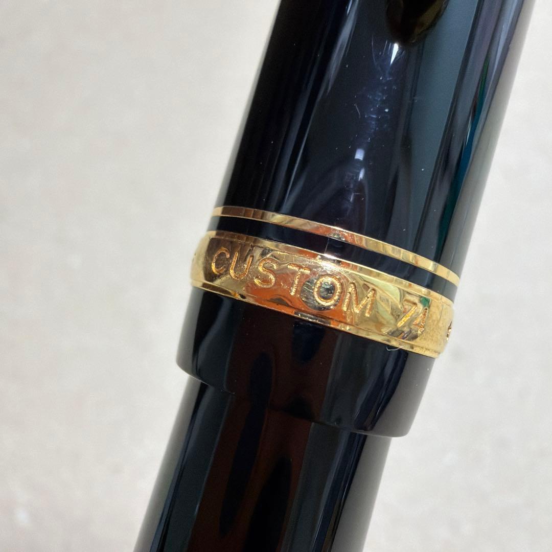 PILOT パイロット Custom カスタム 74 万年筆 14k M 箱付き
