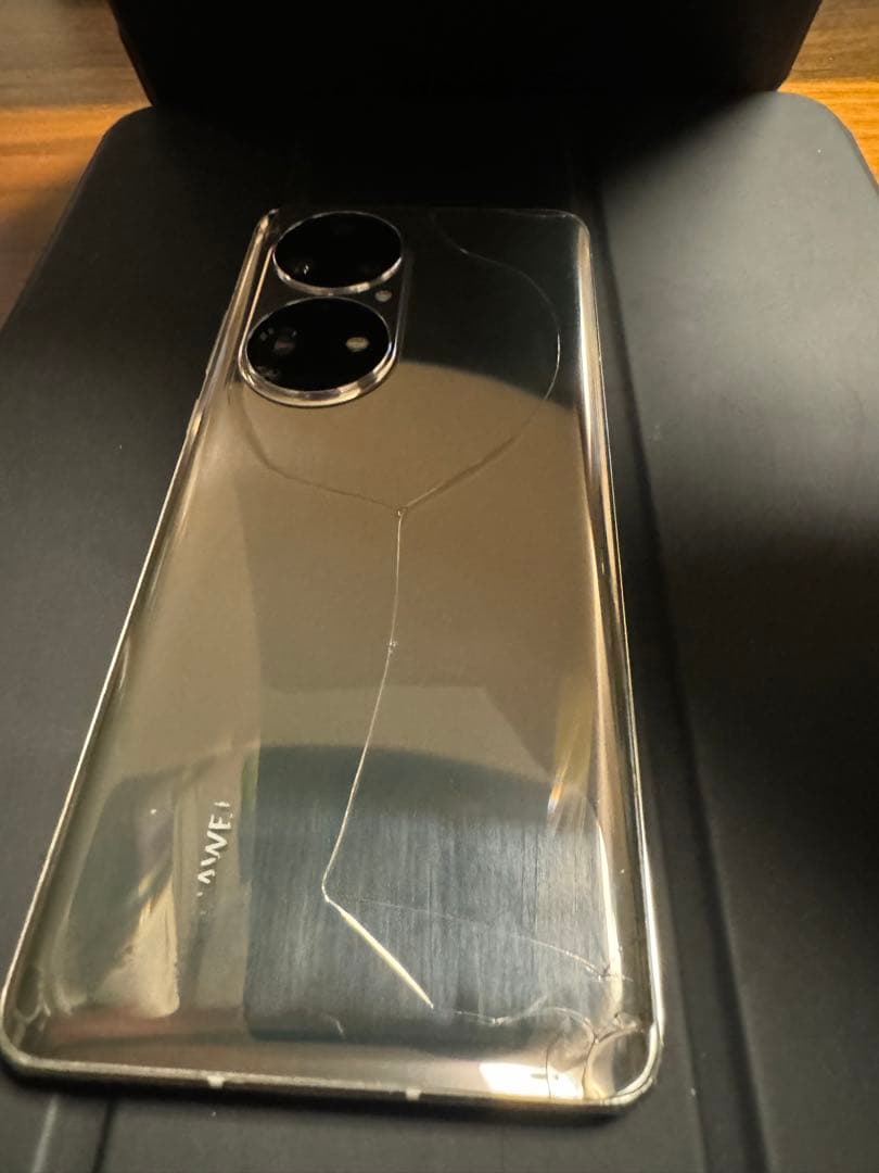 ジャンク扱い HUAWEI P50 Pro 8GB/128GB ゴールド 海外版