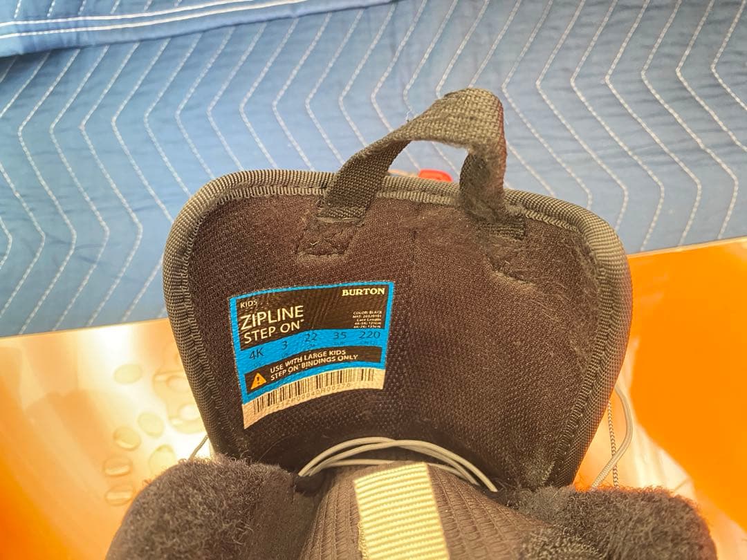 Burton StepOn キッズ ブーツ22とバインLボード118フルセット