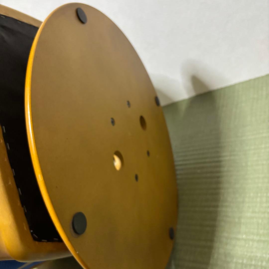 【極希少】karimoku カリモク 座椅子 回転 肘掛け付き ブルー