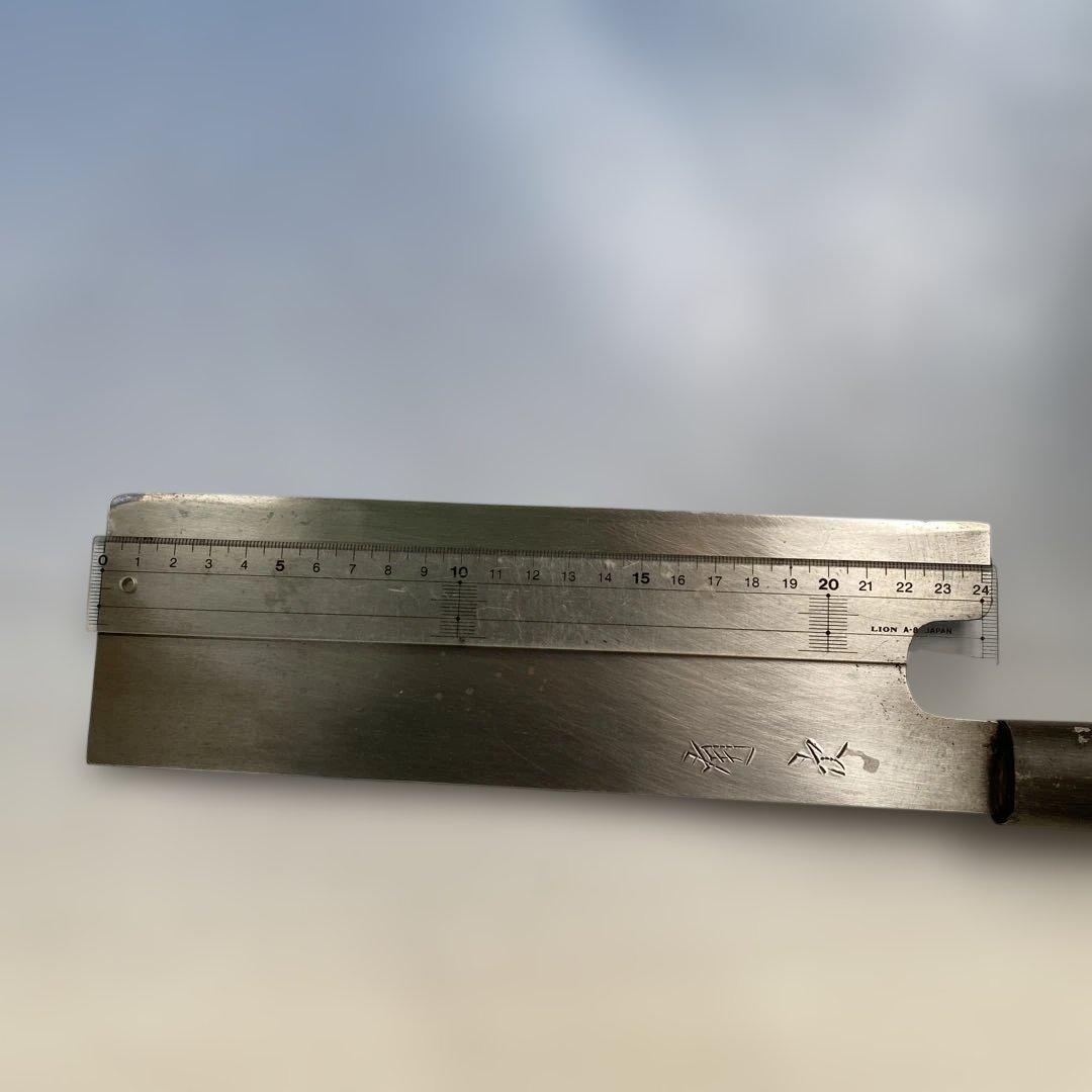 有次（京都）羊羹包丁　尺寸物差しおまけ付き