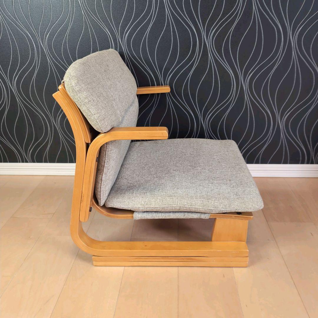 楽座椅子 通販生活 カタログハウス 新日本木工 2脚 セット