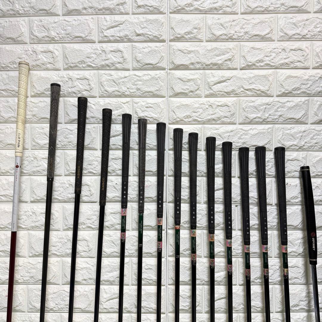 ゴルフセット　豪華　PRGR テーラーメイド　ラウンド仕様　飛距離抜群　すぐ使用