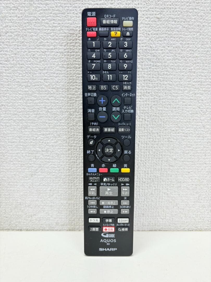 SHARP2017年製ブルーレイレコーダー BD-NT1000