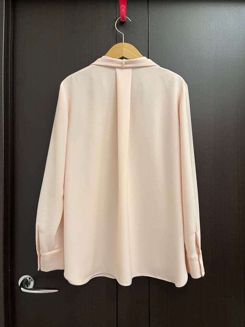 theory luxe 2Way ボウタイブラウス　Jens ピンク　40