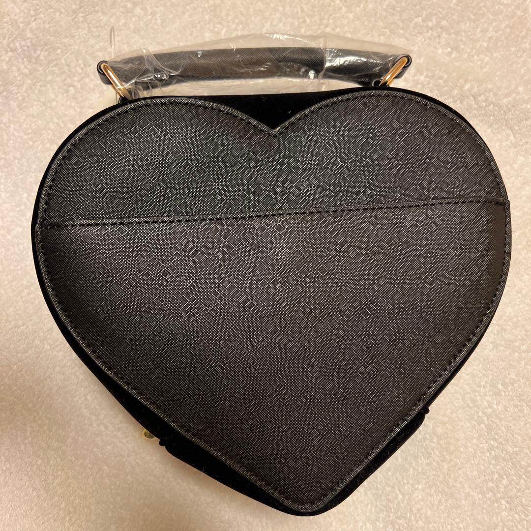PINK HOUSE ハート型ショルダーバッグ ブラック 新品未使用