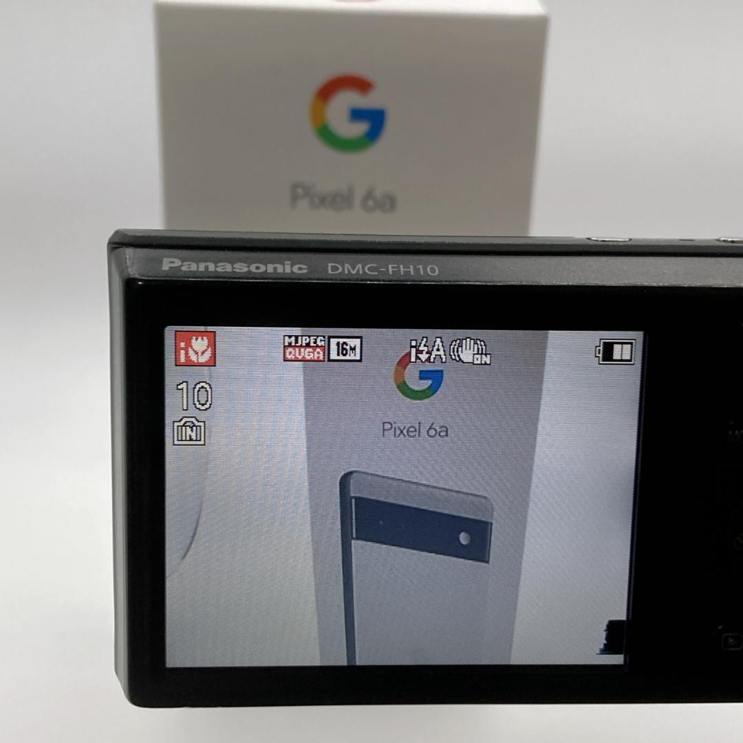 【美品】箱付きPanasonic LUMIX DMC-FH10 デジタルカメラ