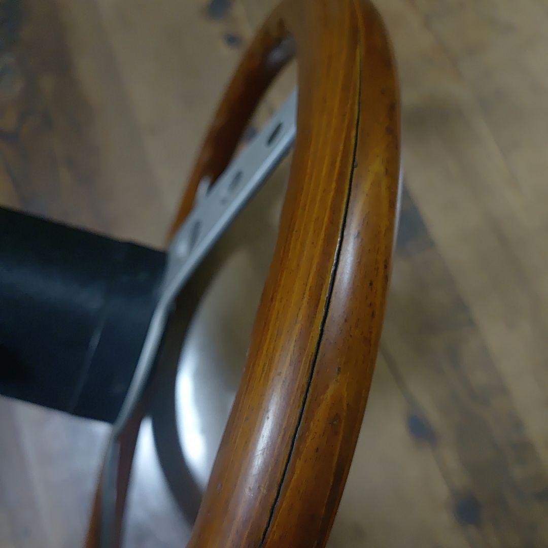 MOMOビンテージハンドル ウッドステアリング INDY ホーンボタン ボス付き