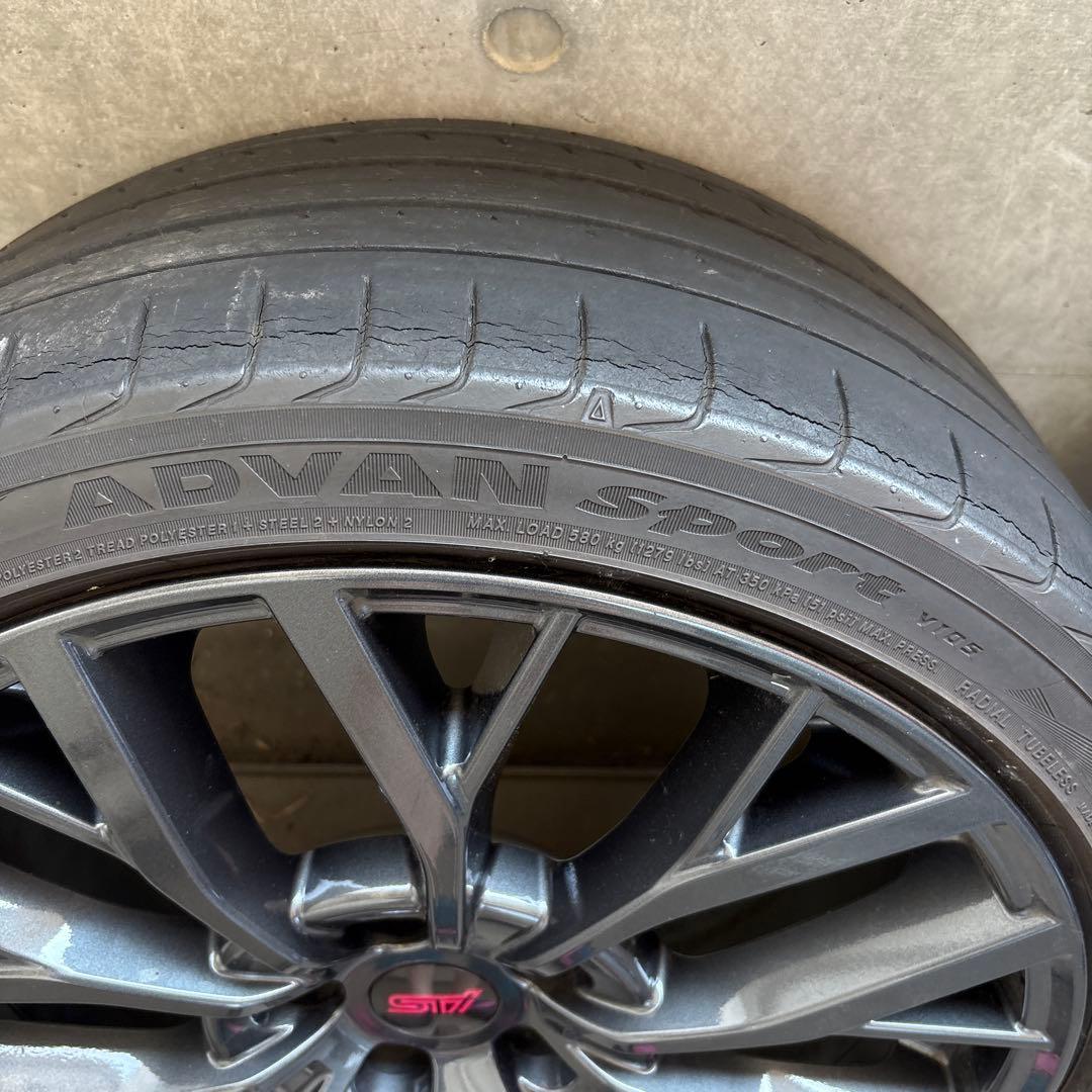 き*ぁ様 スバル WRX STI VAB Type-S 純正ホイール