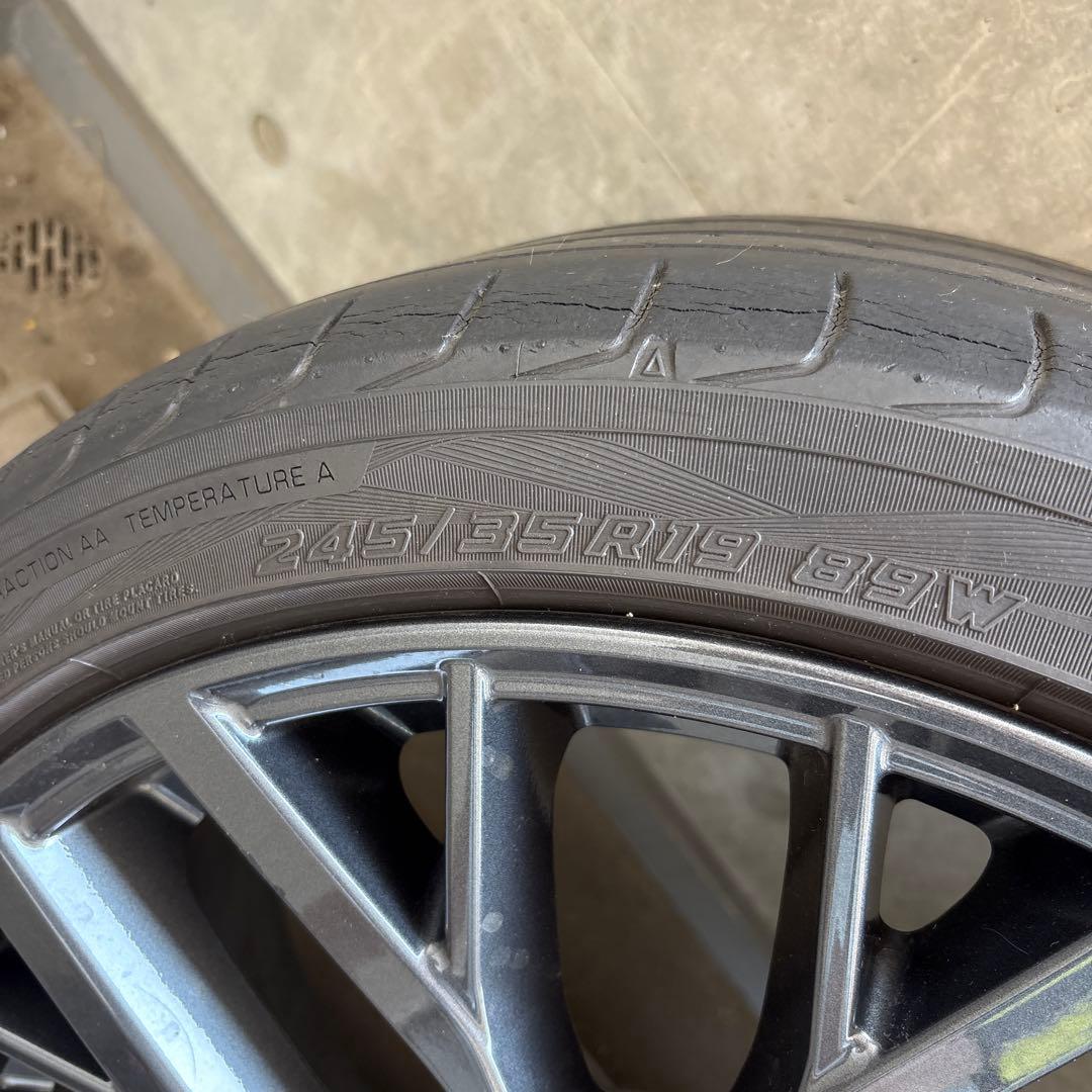 き*ぁ様 スバル WRX STI VAB Type-S 純正ホイール