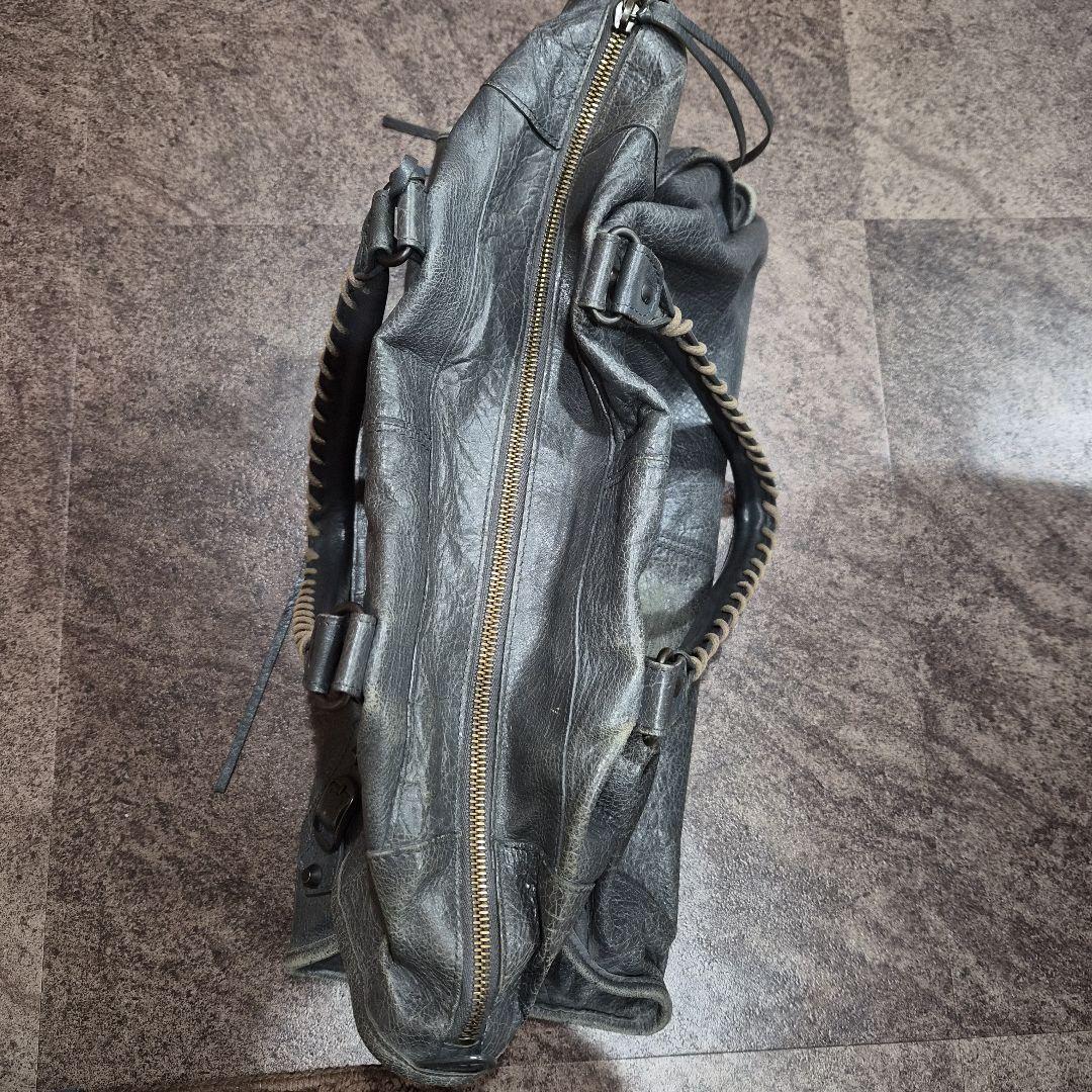 BALENCIAGA　グレー　ワーク　バック