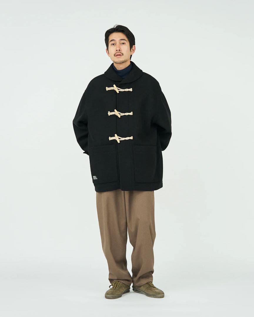ジャケット・アウター FreshService MELTON DUFFLE COAT L