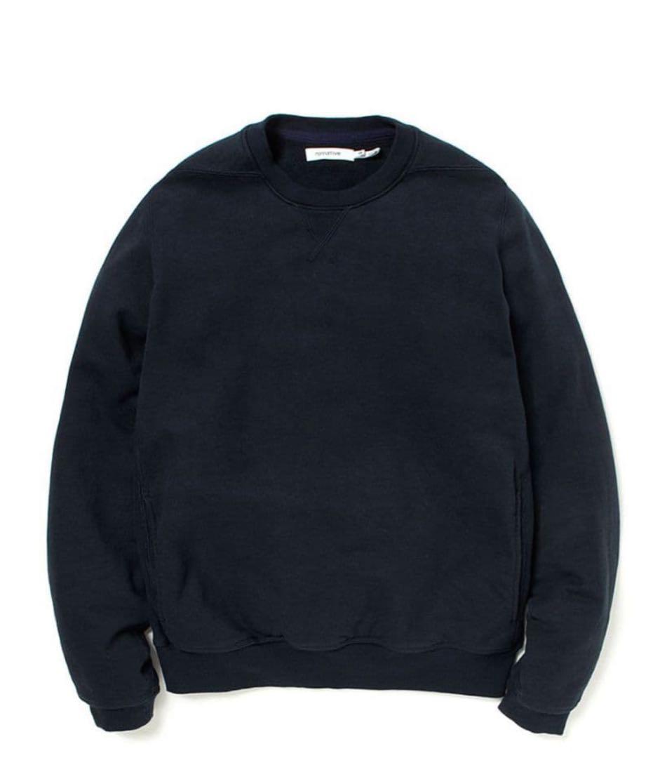 値下げ依頼 ノンネイティブ プルオーバー スウェット ネイビー 3
