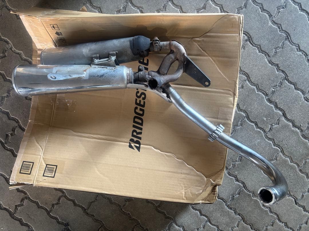 マグナ250純正マフラー