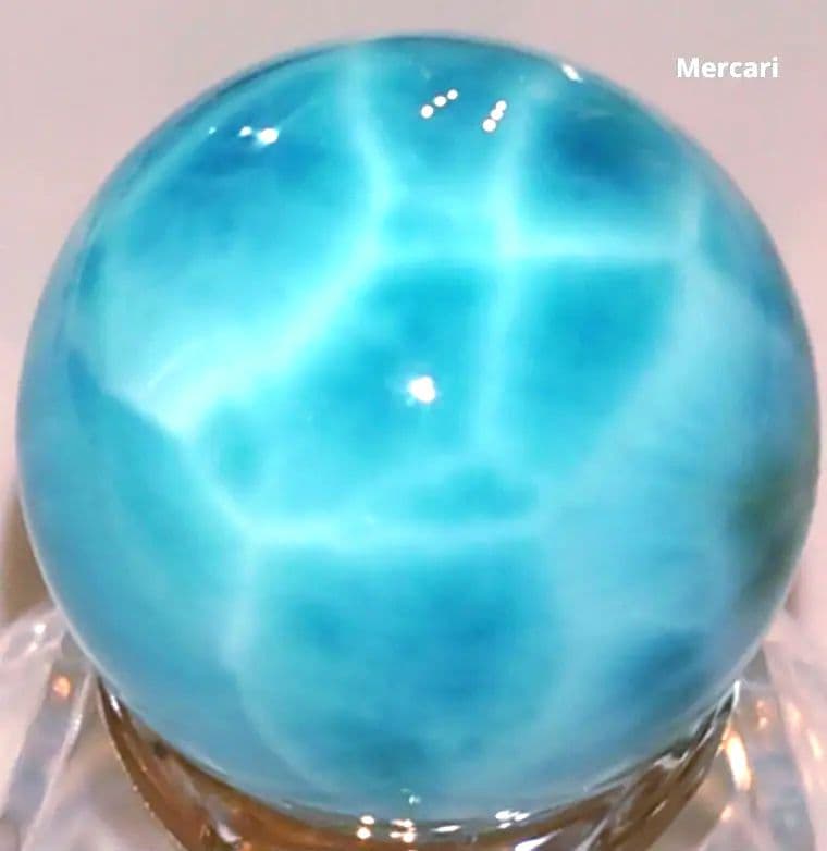 極上ラリマー　スフィア　28mm大玉