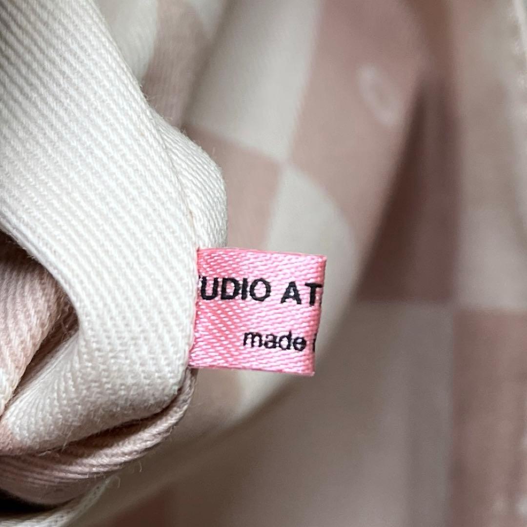 ATAO アタオ アンディ　ショルダーバッグ トートバッグ レザー　グレージュ