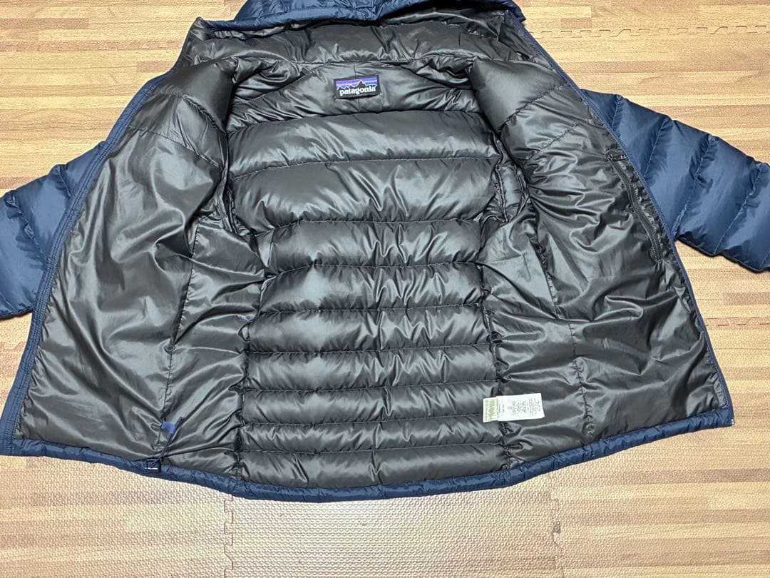 ハイロフトダウンフーディ　ネイビー　XS