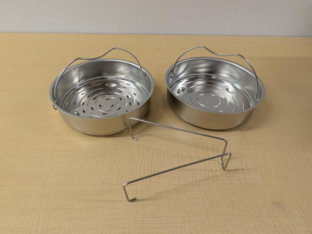 未使用品　フィスラー(Fissler) 圧力鍋　コンフォート　6L　ガラス蓋付き