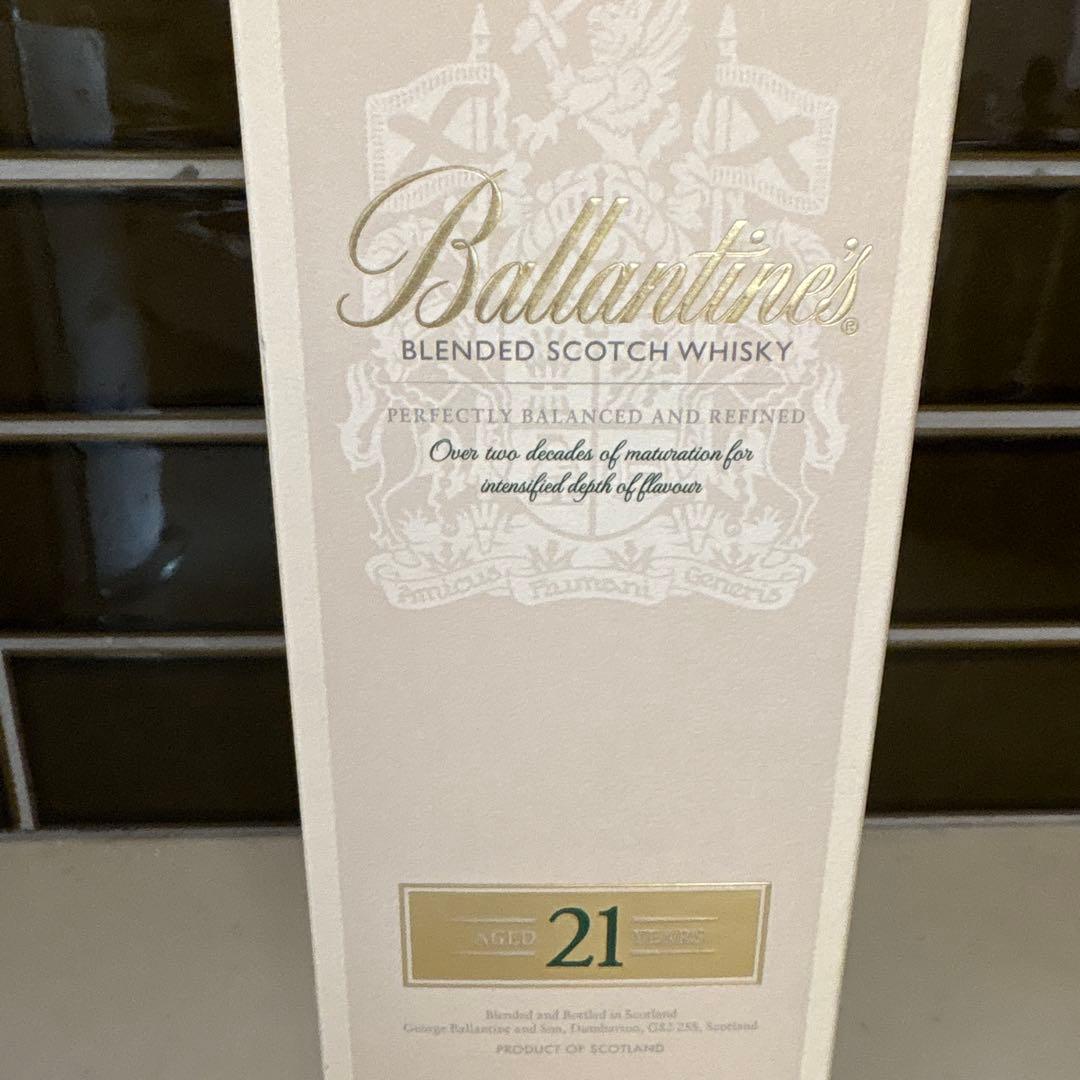 ウイスキー Ballantine's 21 Blended Scotch Whisky