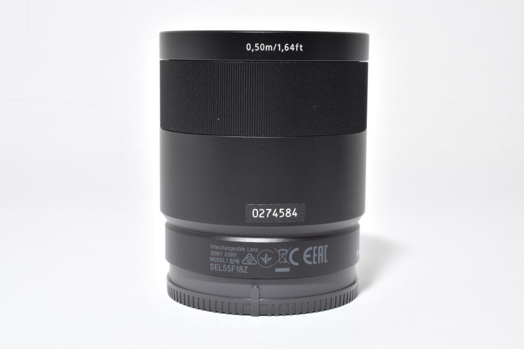 【美品】ソニー SONY FE55mm F1.8 SEL55F18Z