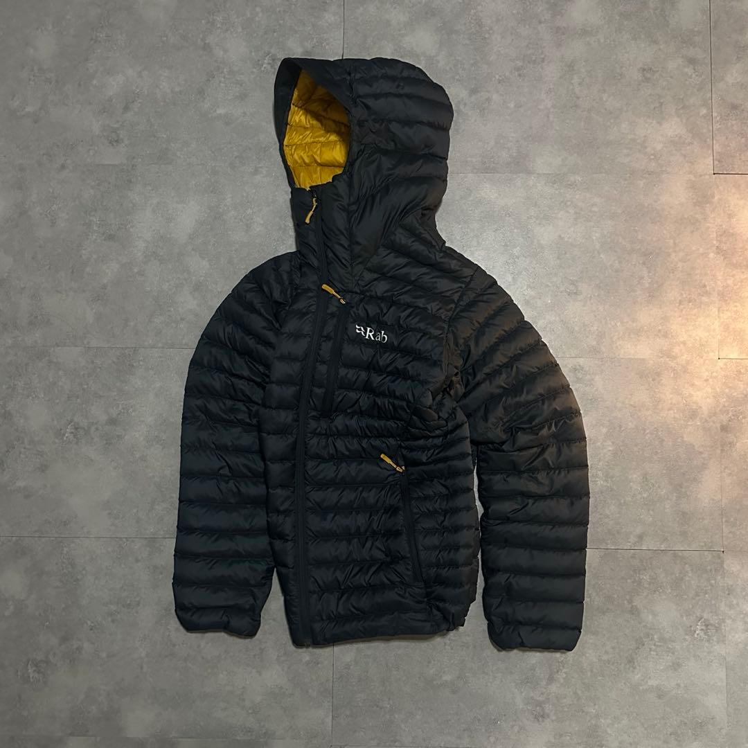 【極美品⭐️】極暖Rab ダウンジャケット　マウンテンパーカー黒